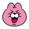 😊 Эмодзи «Pink cat» для Telegram