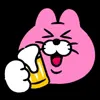 😊 Эмодзи «Pink cat» для Telegram