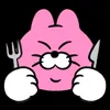 😊 Эмодзи «Pink cat» для Telegram