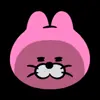 😊 Эмодзи «Pink cat» для Telegram