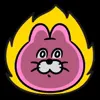 😊 Эмодзи «Pink cat» для Telegram