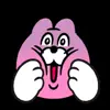😊 Эмодзи «Pink cat» для Telegram