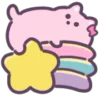 💫 Эмодзи «Pink Cat - розовый котик» для Telegram
