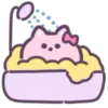 🛀 Эмодзи «Pink Cat - розовый котик» для Telegram