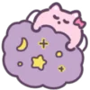 😴 Эмодзи «Pink Cat - розовый котик» для Telegram