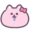 🤤 Эмодзи «Pink Cat - розовый котик» для Telegram