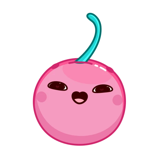 ☺️ Стикер «Pink Cherry» для Telegram