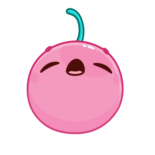 😫 Стикер «Pink Cherry» для Telegram