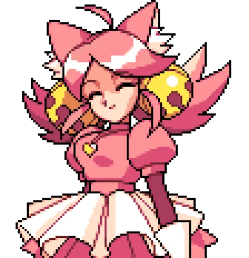 ☺️ Стикер «Deltarune Pink (Cutie Mew Mew)» для Telegram