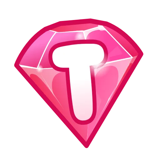 💎 Эмодзи «Pink diamond» для Telegram