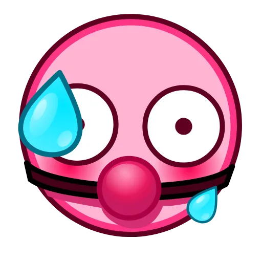 😥 Эмодзи «Pink - розовые рандом эмодзи» для Telegram
