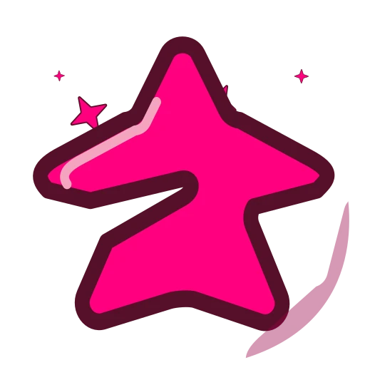 🤩 Эмодзи «Pink - розовые рандом эмодзи» для Telegram