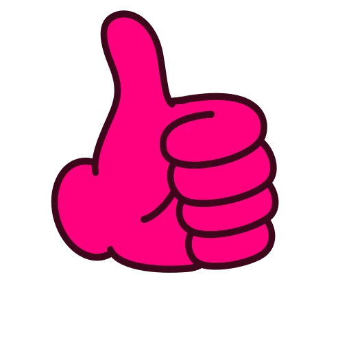 👍 Эмодзи «Pink - розовые рандом эмодзи» для Telegram