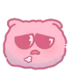 😮‍💨 Эмодзи «☺ Pink Marshmallow» для Telegram