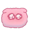 🥺 Эмодзи «☺ Pink Marshmallow» для Telegram