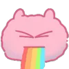 🌈 Эмодзи «☺ Pink Marshmallow» для Telegram