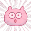 😮 Эмодзи «☺ Pink Marshmallow» для Telegram