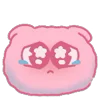 🥺 Эмодзи «☺ Pink Marshmallow» для Telegram