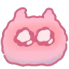 🥺 Эмодзи «☺ Pink Marshmallow» для Telegram