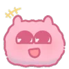 😂 Эмодзи «☺ Pink Marshmallow» для Telegram