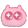 🤩 Эмодзи «☺ Pink Marshmallow» для Telegram