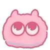 😶 Эмодзи «☺ Pink Marshmallow» для Telegram