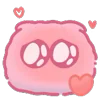 🥺 Эмодзи «☺ Pink Marshmallow» для Telegram