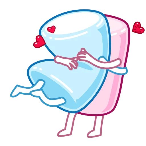 🥰 Стикер «Marshmallow» для Telegram