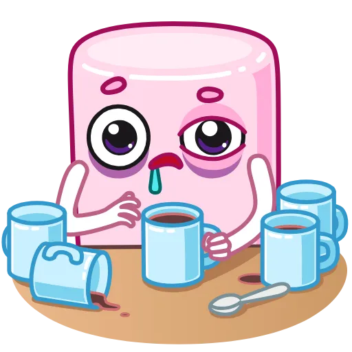 🤪 Стикер «Marshmallow» для Telegram