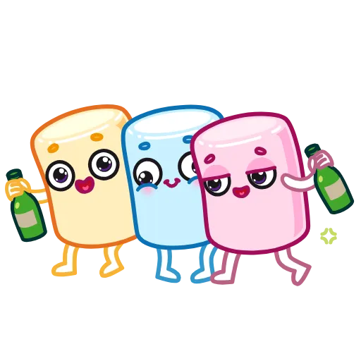 🤪 Стикер «Marshmallow» для Telegram