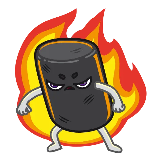 😡 Стикер «Marshmallow» для Telegram
