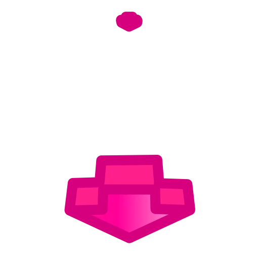 ⬇️ Эмодзи «Pink mix - розовые иконки и таблички для оформления постов» для Telegram