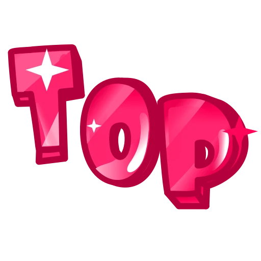 🔝 Эмодзи «Pink mix - розовые иконки и таблички для оформления постов» для Telegram