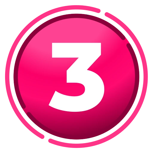 3️⃣ Эмодзи «Pink mix - розовые иконки и таблички для оформления постов» для Telegram