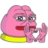 🫶 Эмодзи «🥹 Розовый Пепе (Pink Pepe emoji)» для Telegram