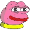 ☺️ Эмодзи «🥹 Розовый Пепе (Pink Pepe emoji)» для Telegram