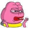 🤬 Эмодзи «🥹 Розовый Пепе (Pink Pepe emoji)» для Telegram