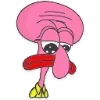 🙁 Эмодзи «🥹 Розовый Пепе (Pink Pepe emoji)» для Telegram