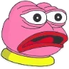😳 Эмодзи «🥹 Розовый Пепе (Pink Pepe emoji)» для Telegram
