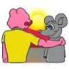 🤗 Эмодзи «🥹 Розовый Пепе (Pink Pepe emoji)» для Telegram