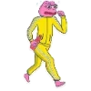 🏃‍♂️ Эмодзи «🥹 Розовый Пепе (Pink Pepe emoji)» для Telegram