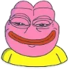 😏 Эмодзи «🥹 Розовый Пепе (Pink Pepe emoji)» для Telegram