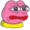 🫤 Эмодзи «🥹 Розовый Пепе (Pink Pepe emoji)» для Telegram