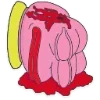 🩸 Эмодзи «🥹 Розовый Пепе (Pink Pepe emoji)» для Telegram