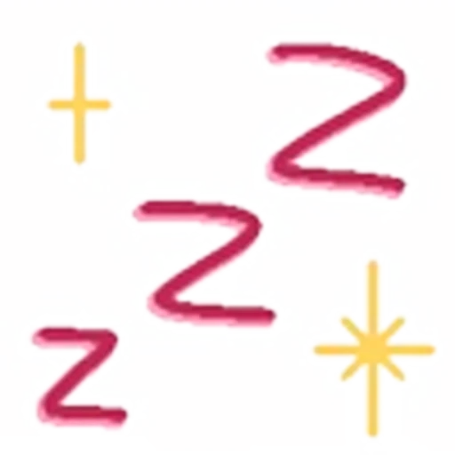 💤 Эмодзи «Розовые мишки» для Telegram