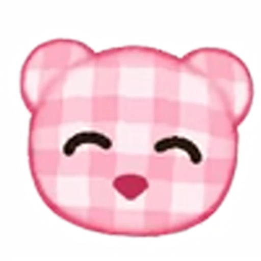😊 Эмодзи «Розовые мишки» для Telegram