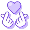 💜 Эмодзи «Pink Purple» для Telegram