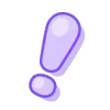 ❕ Эмодзи «Pink Purple» для Telegram