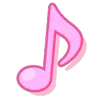 🎶 Эмодзи «Pink Purple» для Telegram