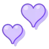 💕 Эмодзи «Pink Purple» для Telegram